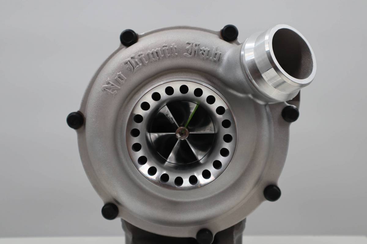 Stage 2 Drop in Factory Replacement Turbo Charger for 11-14, 6.7 Ford PowerStroke 64mm Compressor, 67mm Turbine, Non-Whistle Option No Limit Fabrication