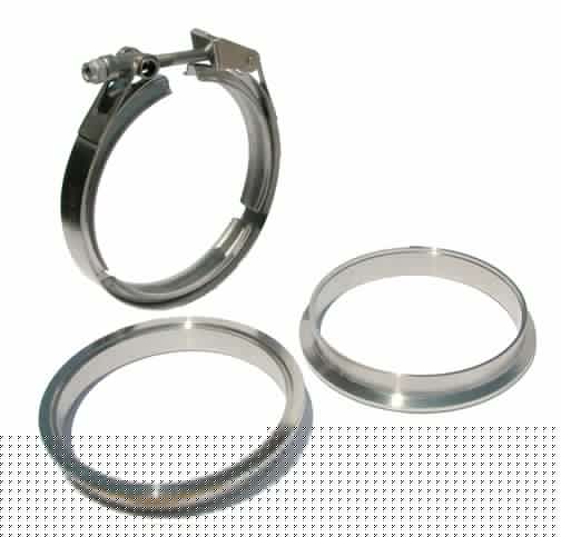 5.0 Inch V Band 3 Piece Set 1C 1M 1F QR PPE Diesel