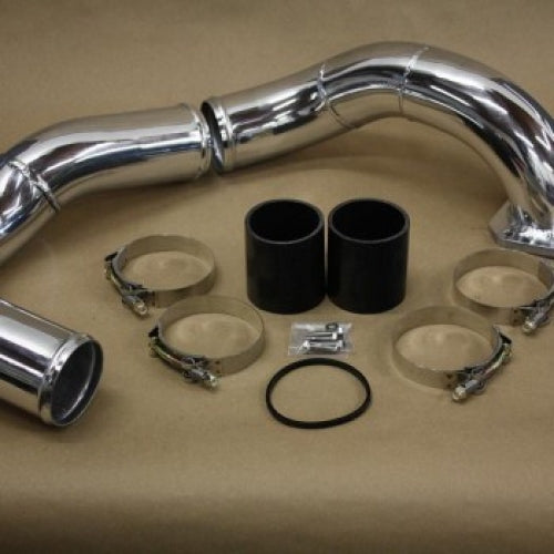 6.4 Coldside Kit 08-10 Ford Super Duty Power Stroke Polished No Limit Fabrication