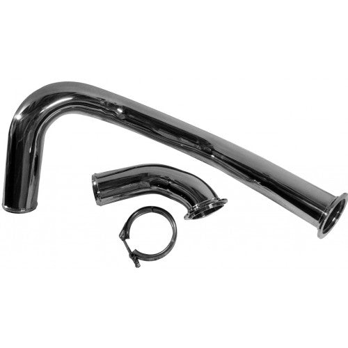 6.4 Hot Pipe 08-10 Ford Super Duty Power Stroke Stainless No Limit Fabrication