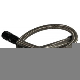 34.5 Inch Common Rail/VP44 Cummins Coolant Bypass Hose Stainless Steel Braided Fleece Performance