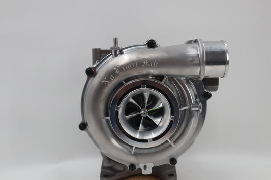 Drop in Factory Replacement Turbo Charger for LLY-LMM, 6.6L Duramax 63mm Compressor, 66mm Turbine with Whistle Option No Limit F